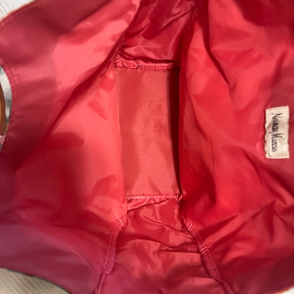 Vintage Neiman Marcus Fashion
Diva Tote Bag Purse Round Bamboo Handles - Picture 5 of 6